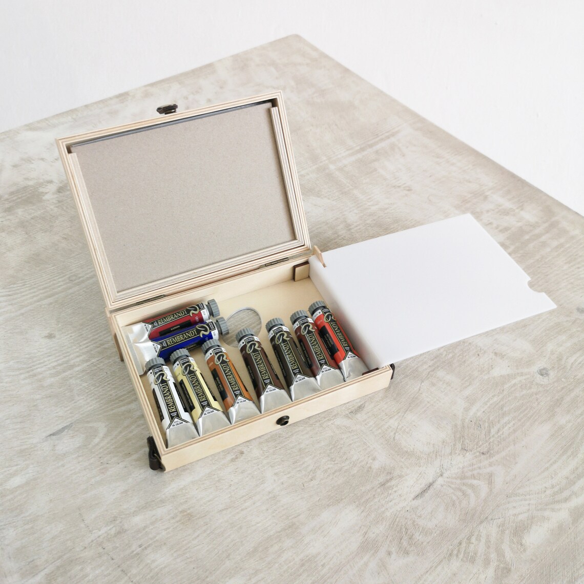 Paint box FOR TRAVELLING size 78 х 59 Etsy