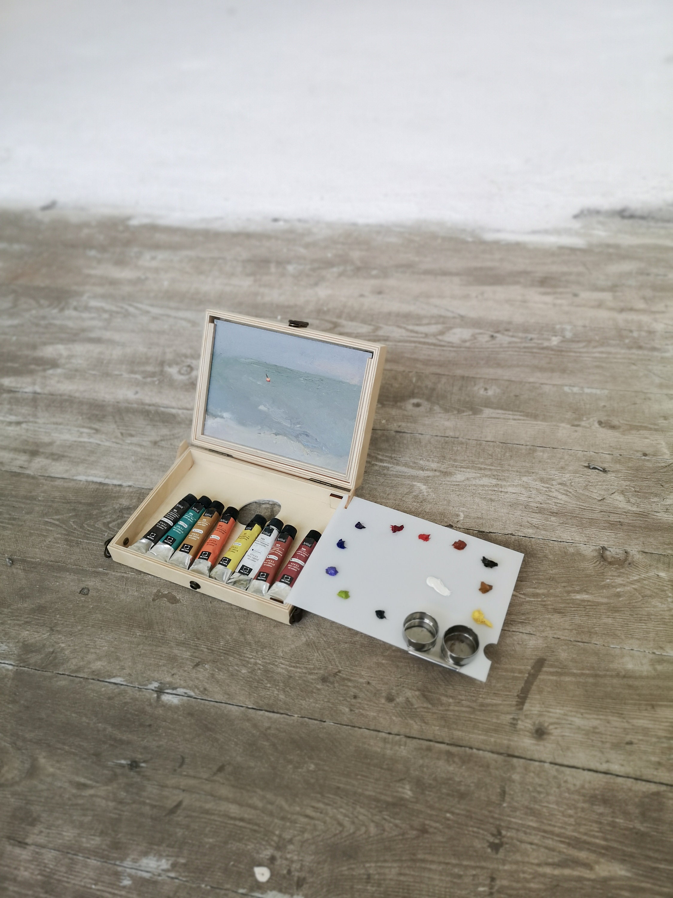 SMALL PAINT BOX | Etsy