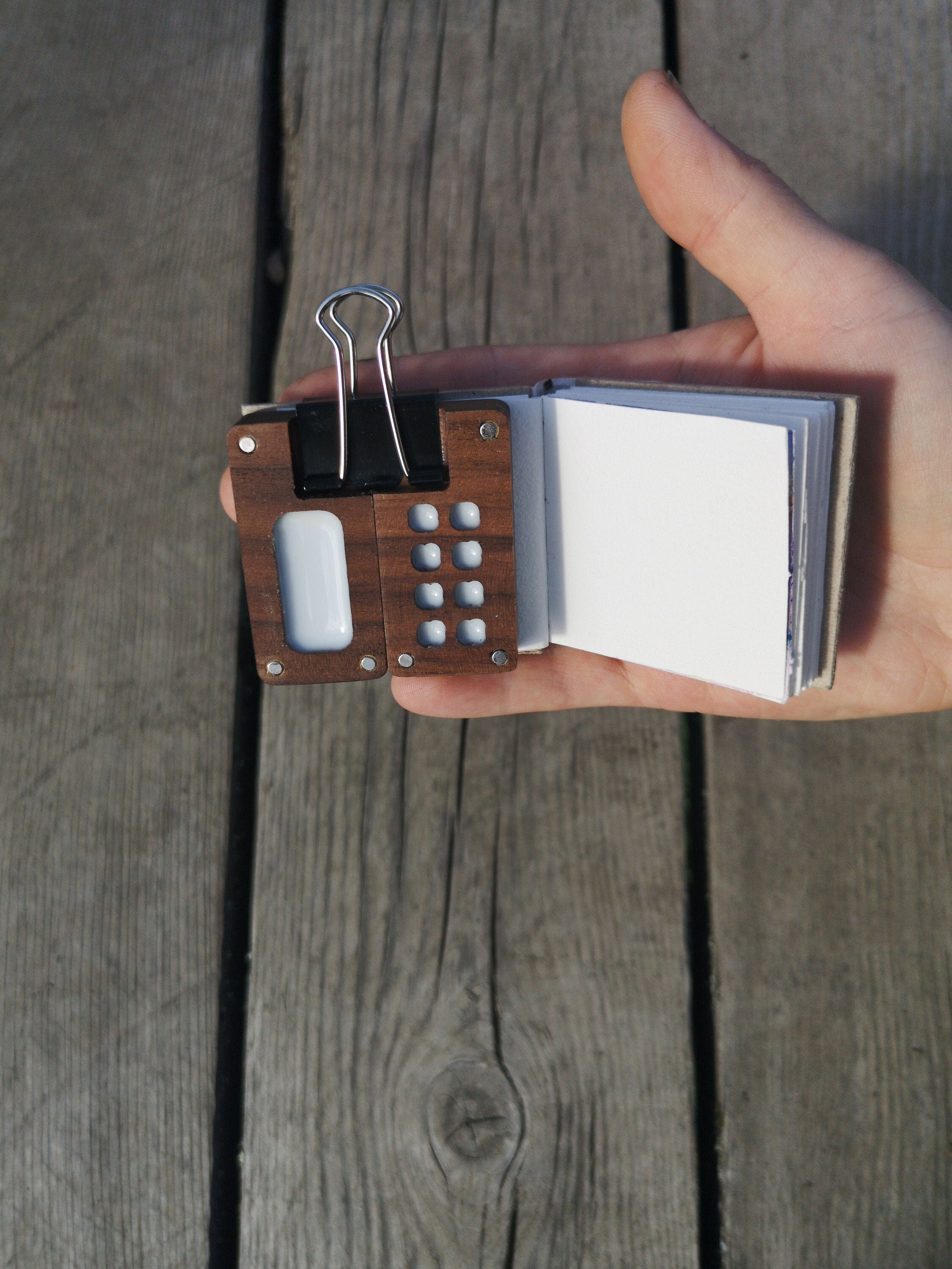 Tiny Palette WITH Tiny sketchbook 8 cells Etsy