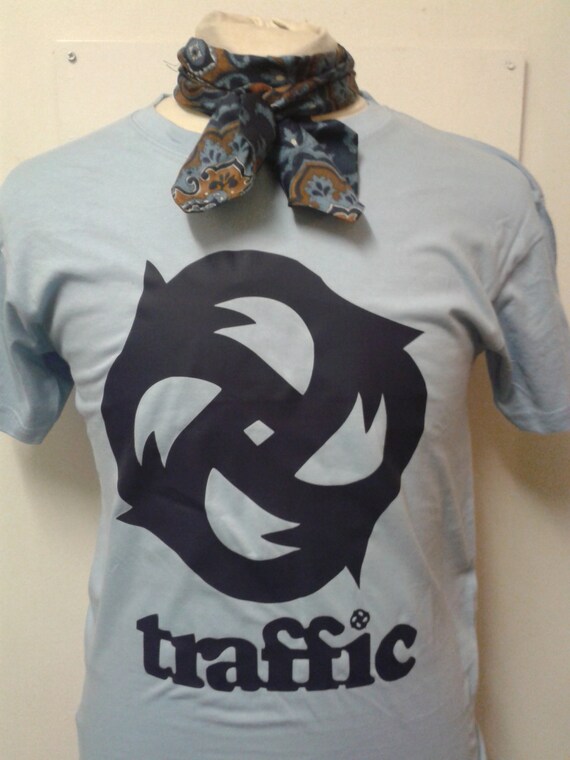 Traffic Band T-shirt Rare Mod 60s 