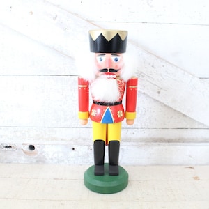 Vintage Echte Deutsche Legier Aus Dem Erzgebirge Nutcracker - Wood German Nutcracker - Erzgebirge Nutcracker - Handmade Christmas Nutcracker