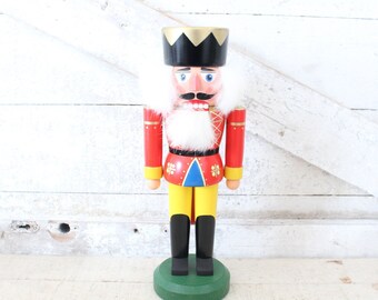 Vintage Echte Deutsche Legier Aus Dem Erzgebirge Nutcracker - Wood German Nutcracker - Erzgebirge Nutcracker - Handmade Christmas Nutcracker