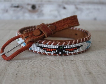 american indian beaded belts