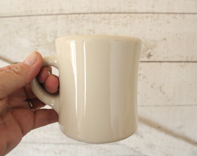 Vintage Victor Insulator Coffee Mug Collectible White Naval Military