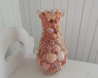 Seashell Vase Etsy