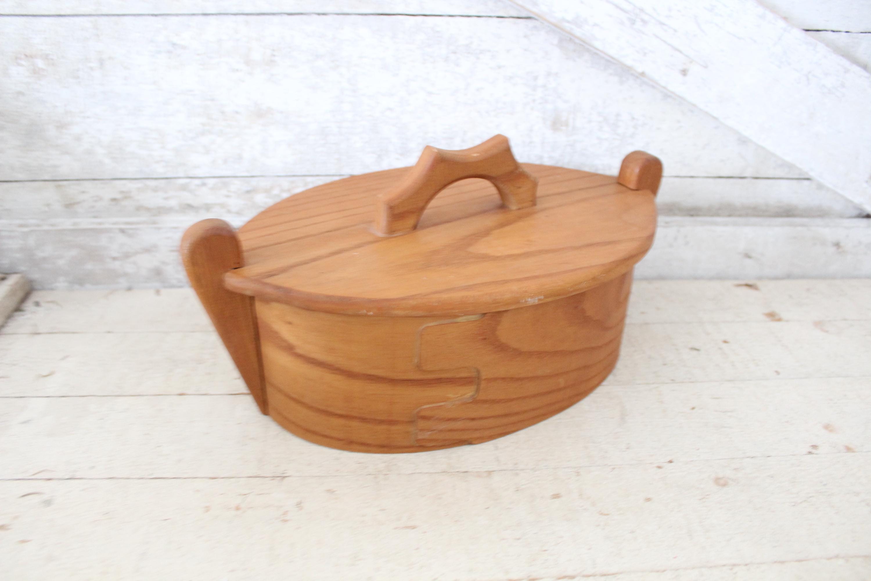 Vintage Norwegian Scandinavian Nordic Swedish Bentwood Svepask