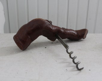 French Grapevine Wine Corkscrew Bottle Opener - Made from Real Grapevine - Mid Century Wine Bottle Corkscrew - Great Hostess Gift!