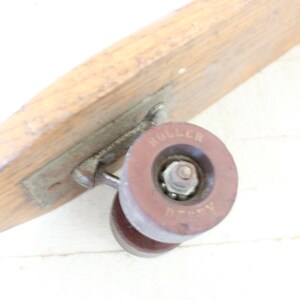 Carriole - Skateboard vintage en bois massif des années 60-70