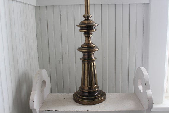 Vintage Brass Stiffel Lamp Table Heavy Schweiz Vintage Brass Stiffel Lamp, How To Identify Stiffel Brass Lamps In Taiwan
