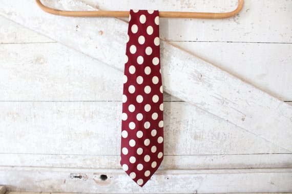Vintage 1940s Men's Necktie - 1940s Cravat Tie - … - image 6