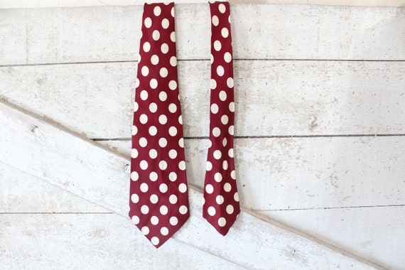 Vintage 1940s Men's Necktie - 1940s Cravat Tie - … - image 1