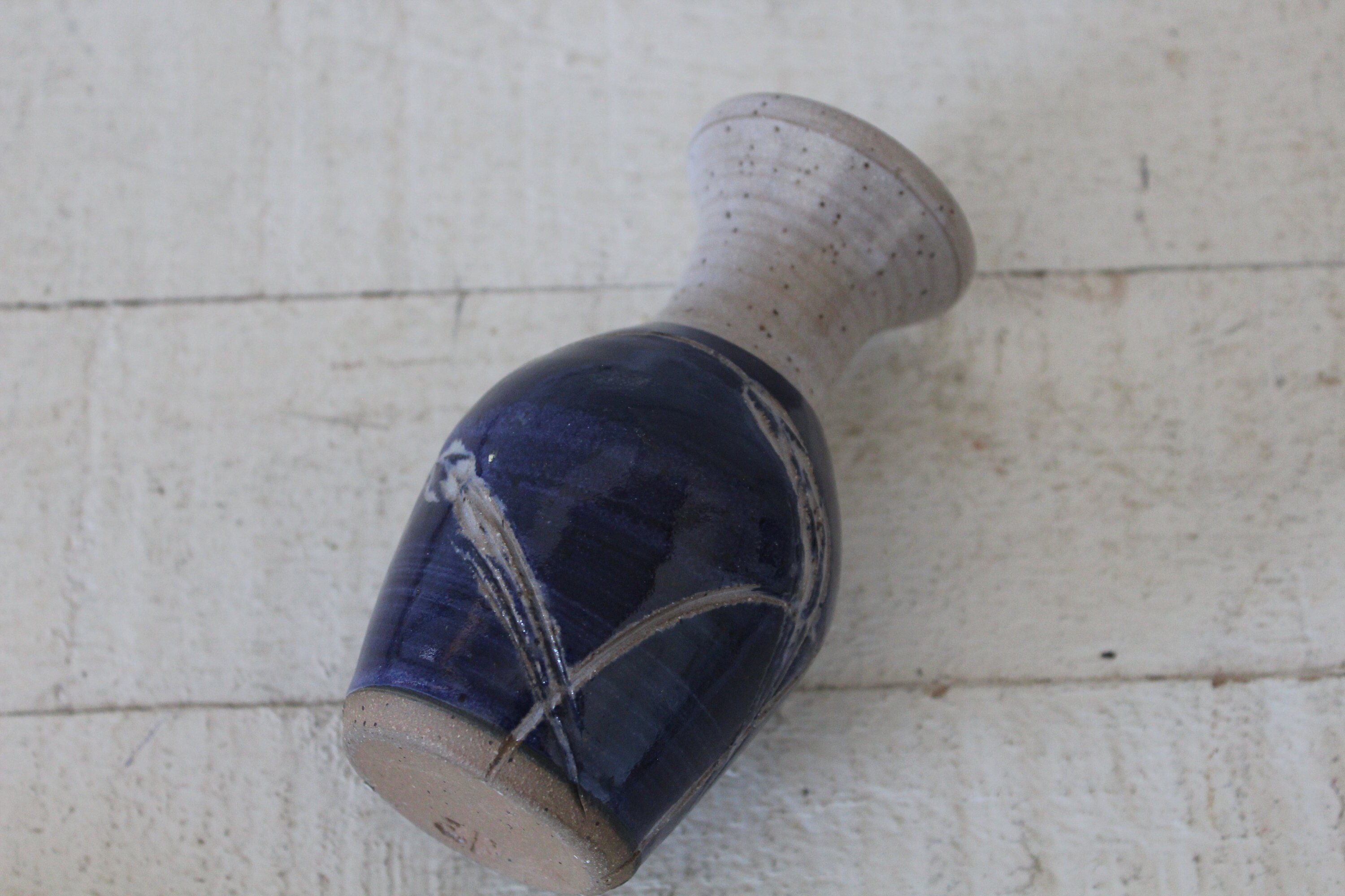 Vintage Studio Pottery Vase - Signed by Artist, Hand Thrown Studio ...
