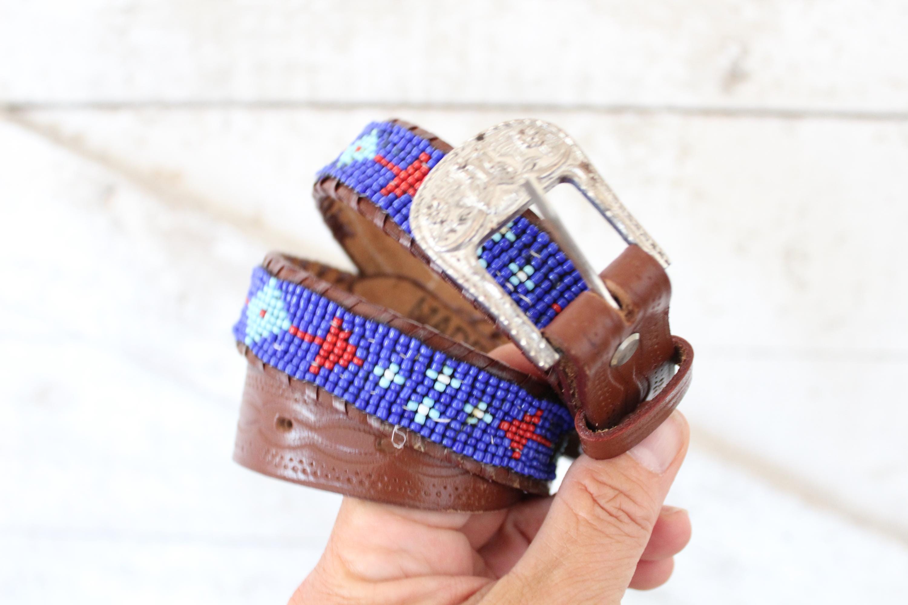 小物 Vintage Native l Leather Belt vintage native l leather belt