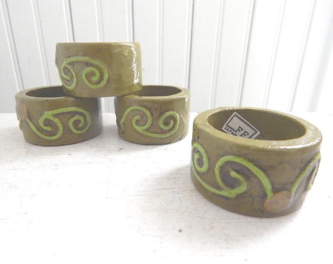 Fitz and Floyd Napkin Rings