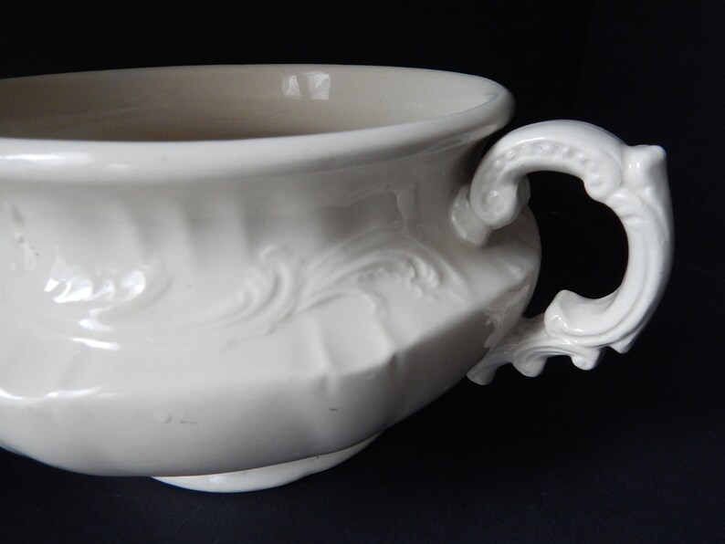 Antique Ironstone China Chamber Pot c.1900 Made in USA Etsy