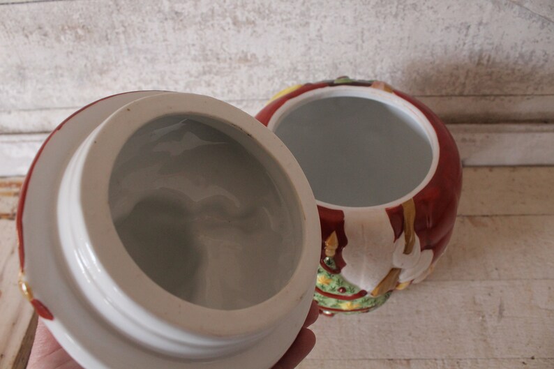 Villeroy and Boch Santa Claus Cookie Jar Vintage Kitchen Etsy
