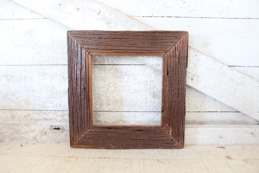 Vintage Rustic Red Barn Wood 7x7