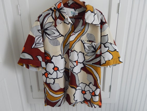 Vintage Hawaiian Shirt - Nani Kamaaina Aloha Hawai