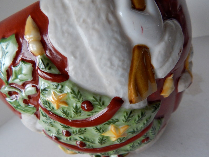 Villeroy and Boch Santa Claus Cookie Jar Vintage Kitchen Etsy