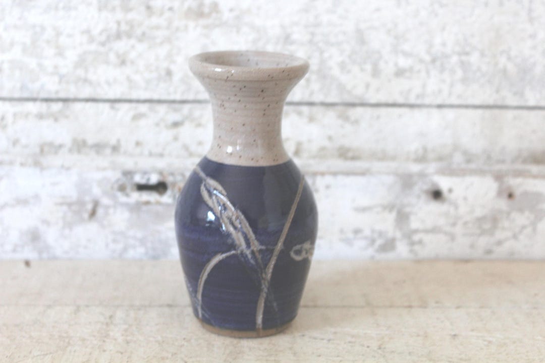Vintage Studio Pottery Vase - Signed by Artist, Hand Thrown Studio ...