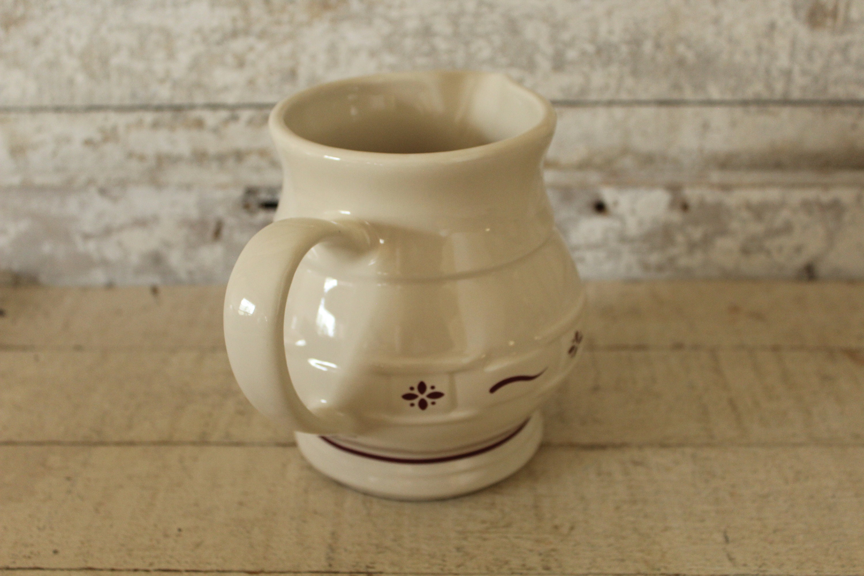 Longaberger Classic Cranberry Woven Traditions Beverage Water