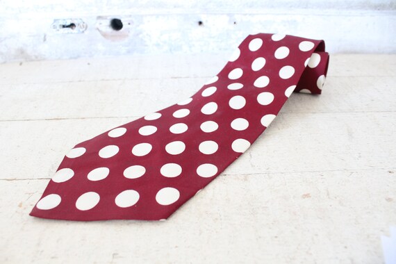 Vintage 1940s Men's Necktie - 1940s Cravat Tie - … - image 7