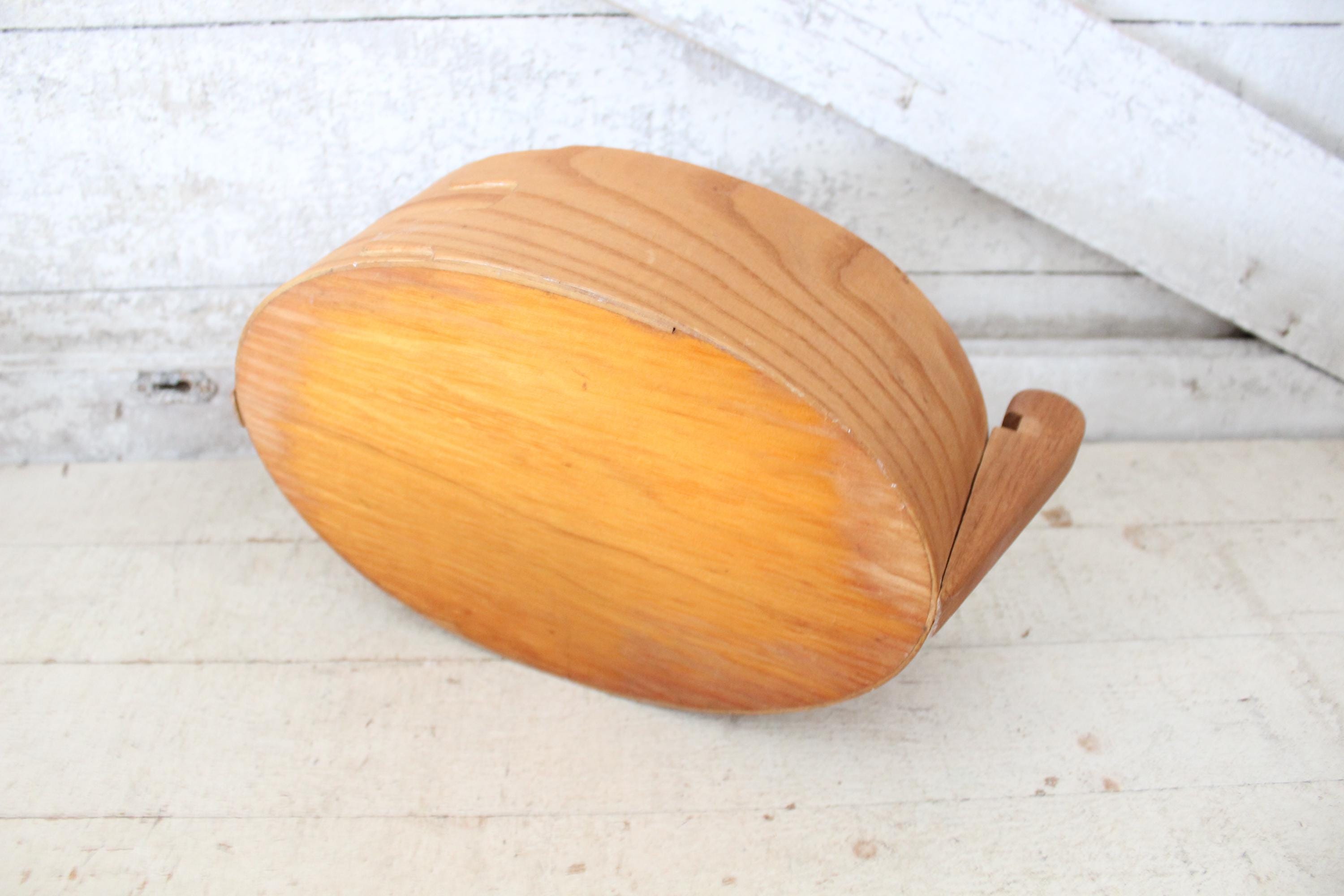 Vintage Norwegian Scandinavian Nordic Swedish Bentwood Svepask