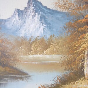 Original Landscape Oil Painting of Mountains & Forest - Breathtaking ...