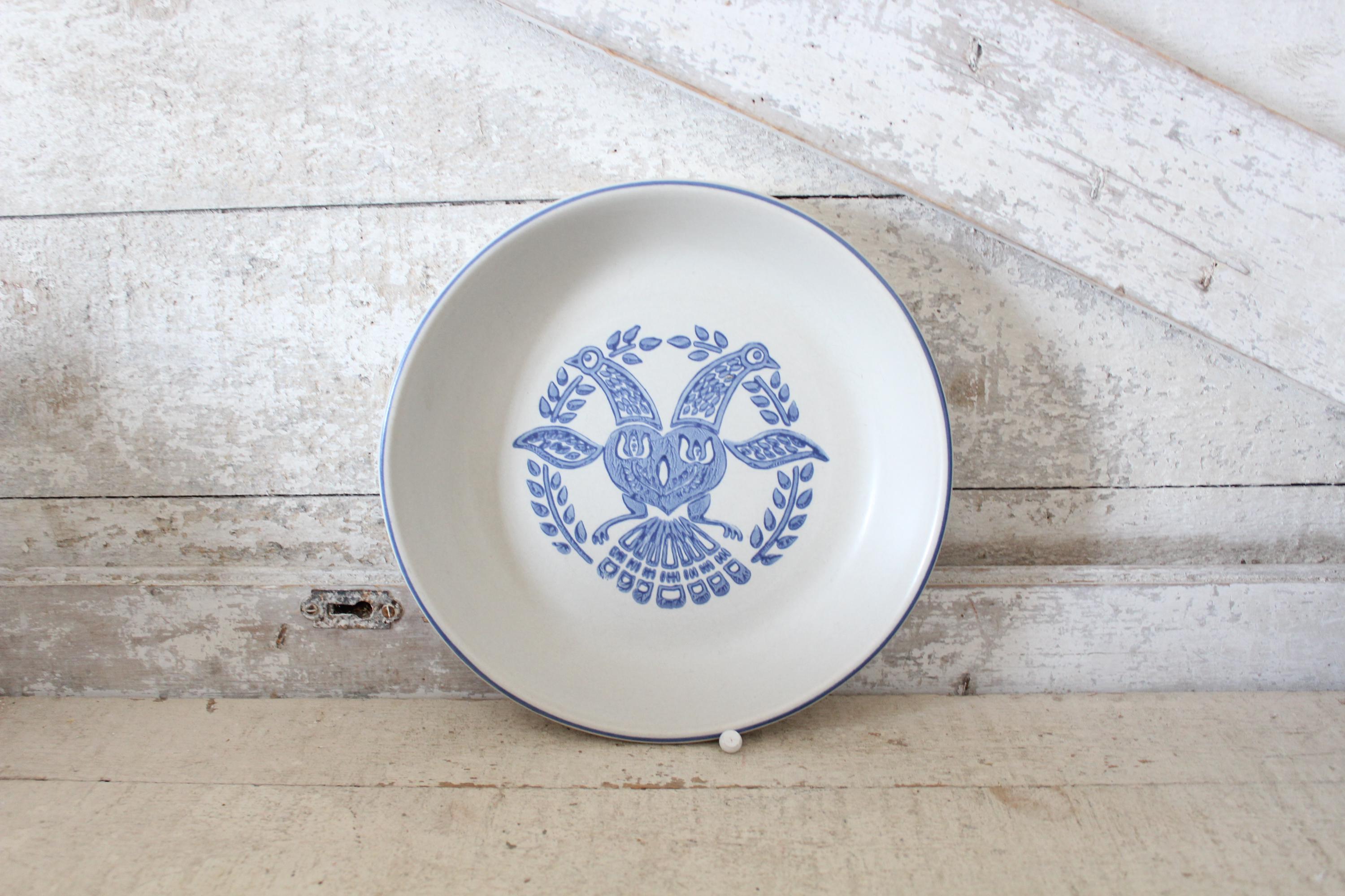 Blue Bird Pie Pan - Etsy display picture 1