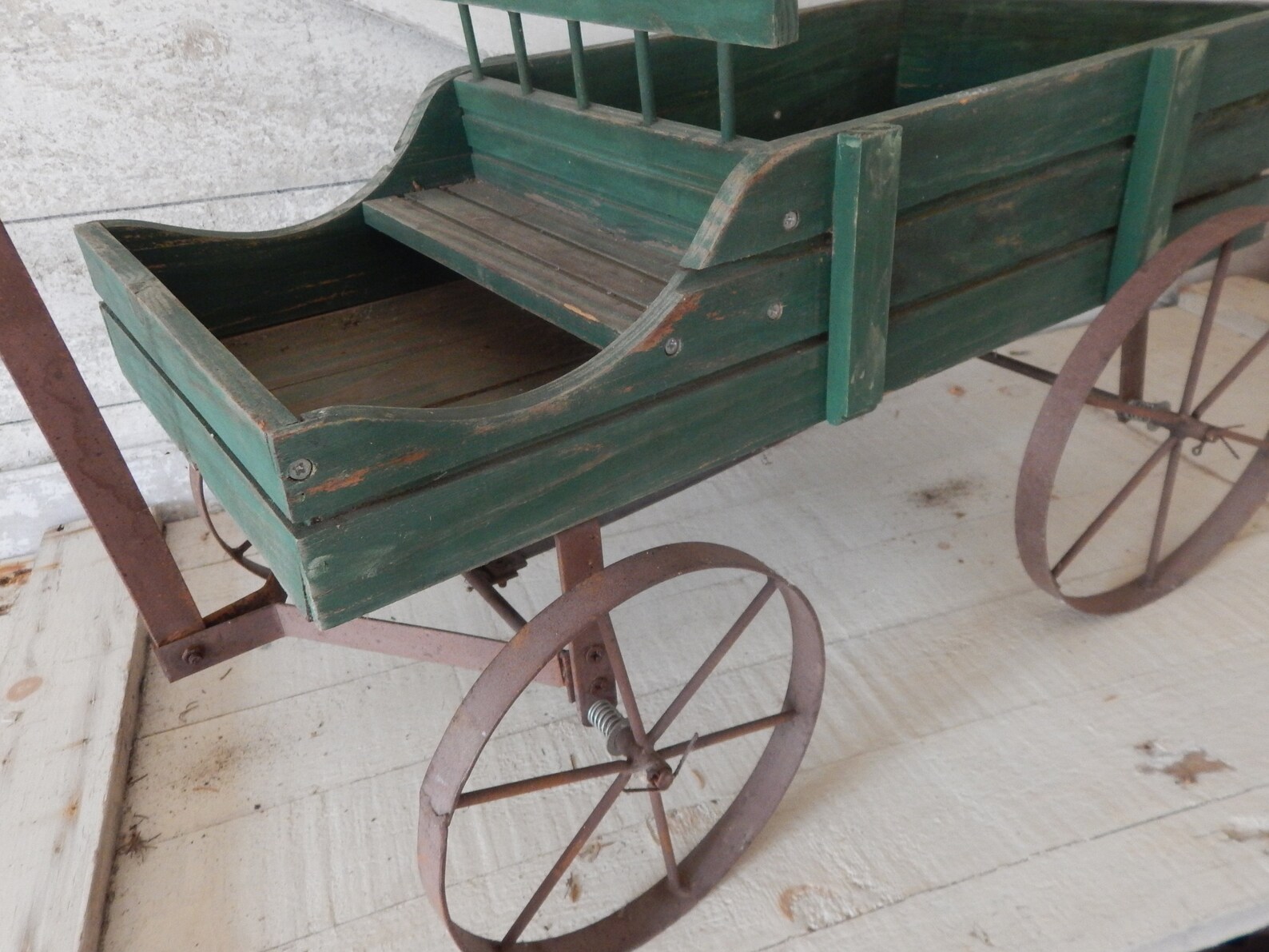 Hay Wagon w/Metal Wheels Vintage Childs Farm Pull Toy | Etsy