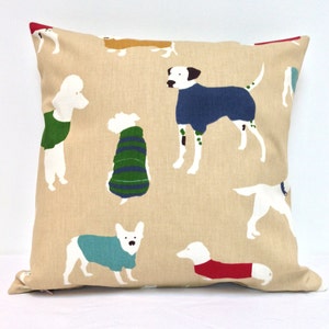 Man&#39;s Best Friend Pillow / Cushion Cover