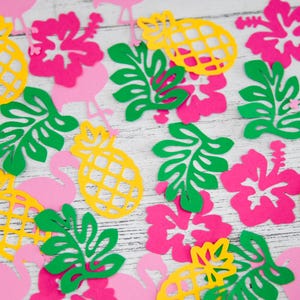 Tropical Luau Confetti 100pc