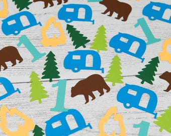 Happy Camper Jumbo Confetti 100pc