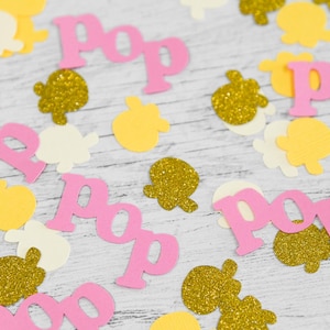 Confetti | Ready to Pop | Baby Shower Decor | Popcorn Theme