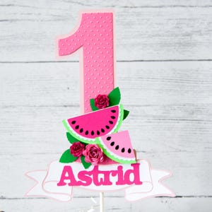 Watermelon | One in a Melon Cake Topper | 3 Color Choices