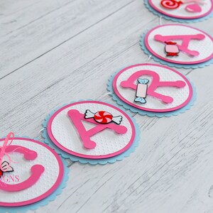 Sweet Shoppe - Candyland Banner-Beautifully detailed!  Candy Birthday, Sweets, Ice Cream, First Birthday, So Sweet