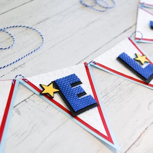 Superhero Birthday Banner