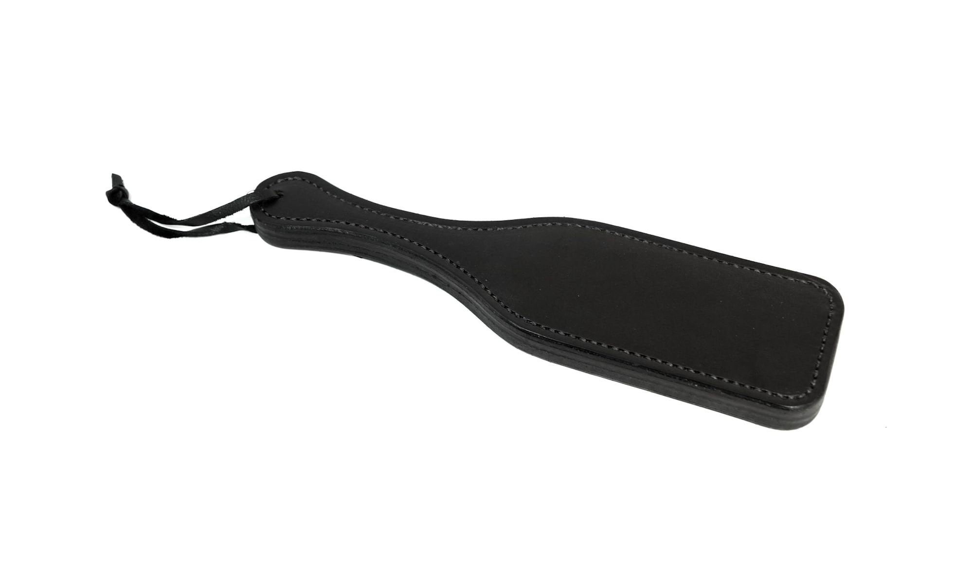Heavy 12 Inch 4 Layer Leather Paddle Choice of Stitching Color 