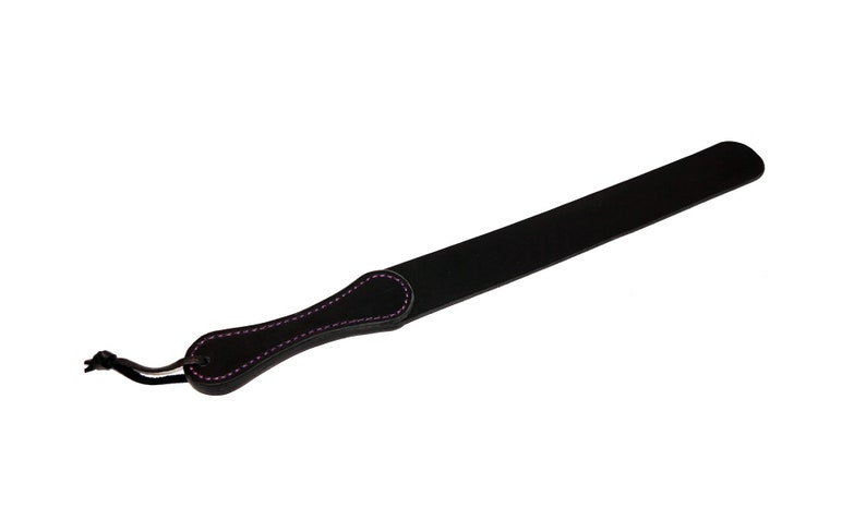 Single Leather Strap  -  18' Inches (46 cm) long - Your Choice of Stitching Color 