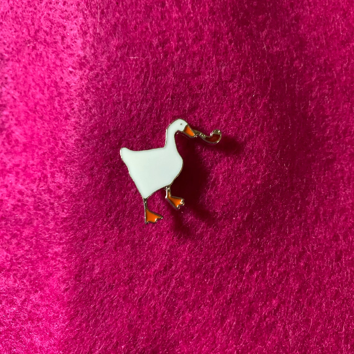 Pipe Goose Enamel Pin Etsy
