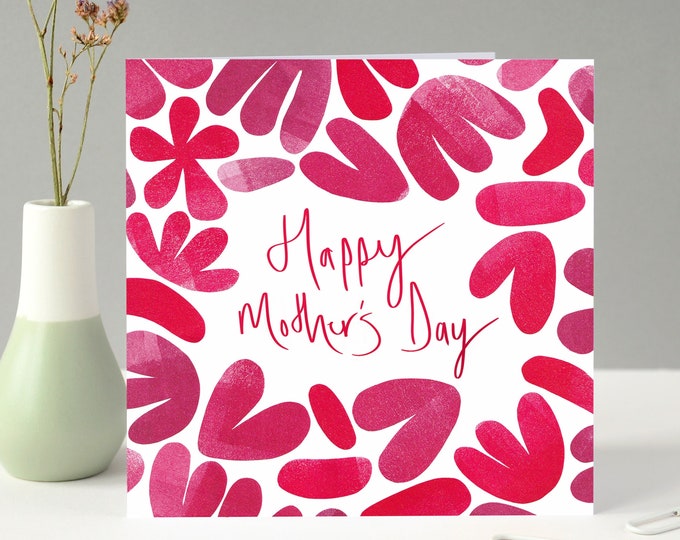 Mother's Day Card, Handmade Mum Card, First Mother's Day Card, Mum and