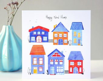 New Home Card in the UK | Housewarming Card | Happy New Home | Moving Card Couple