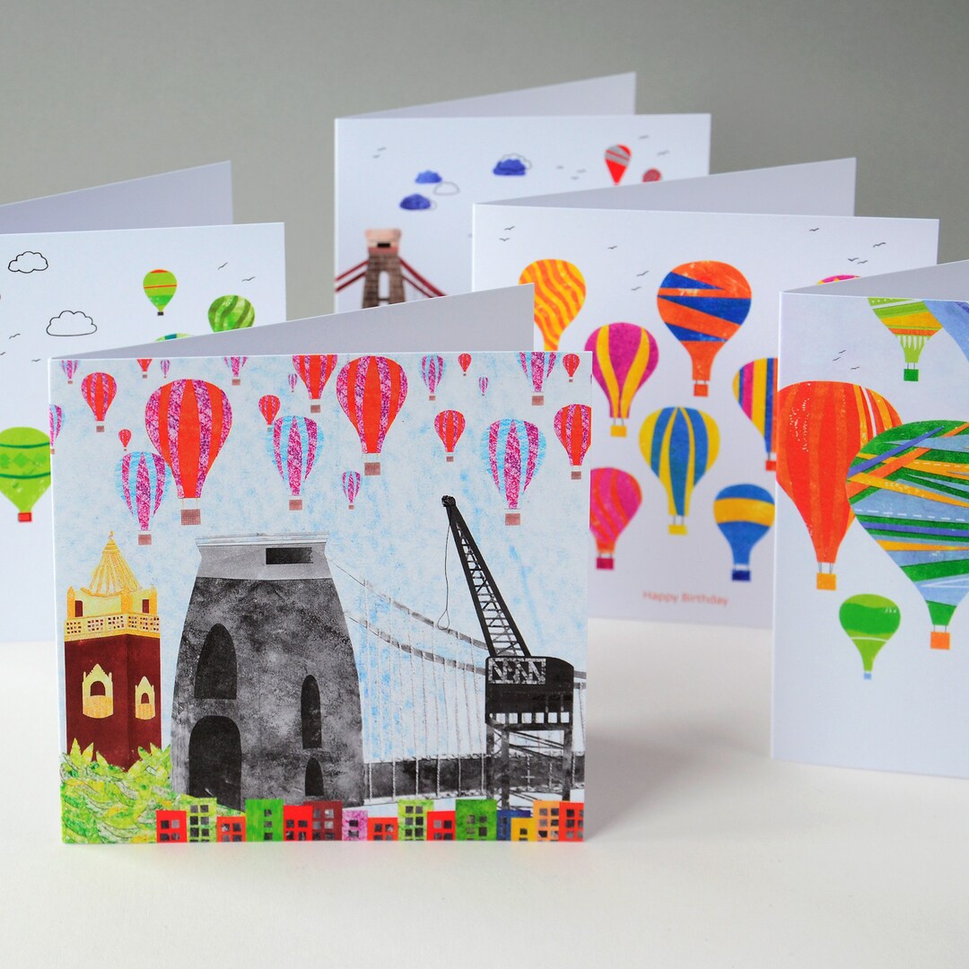 Bristol Card Pack UK Set of 5 Cards Pack of Cards Etsy UK