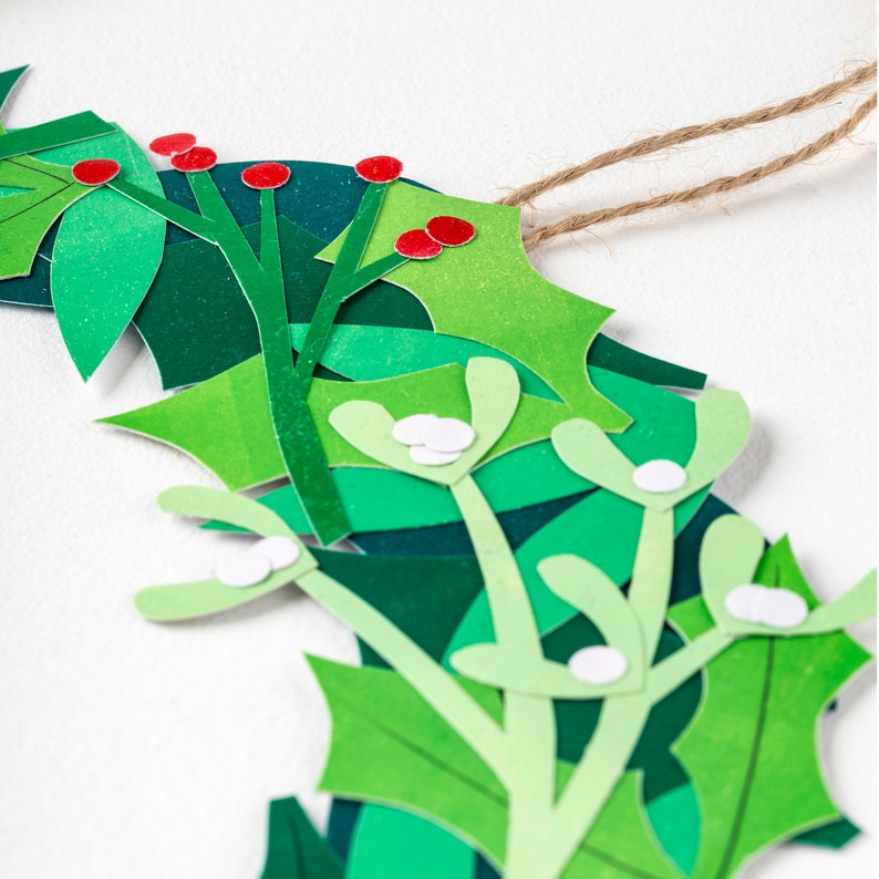 Christmas Wreath Craft Kit Make Your Own Christmas Wreath Festive