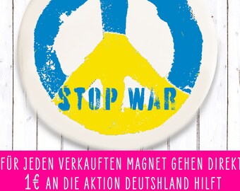 Charity Peace Stop War Magnet
