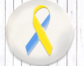 Trisomy21 statement button in 3 sizes to choose from