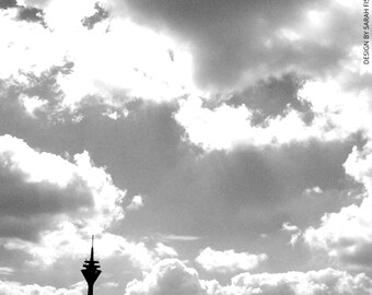 Rheinturm.Wolken Button