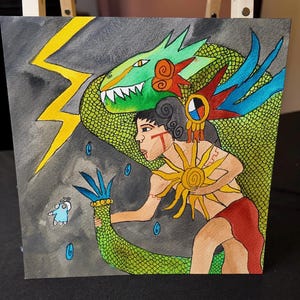 Original Signed Watercolor (sun chaser) Painting 1 of 1