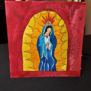 Original Signed Watercolor (mama tonansi) Painting 1 of 1