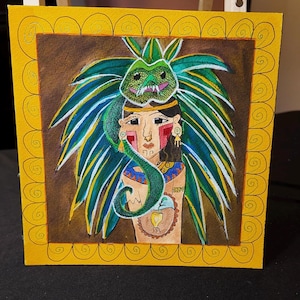 Original Signed Watercolor (ancestors) Painting 1 of 1